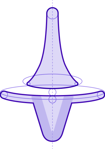 VisionSphere logo during design
